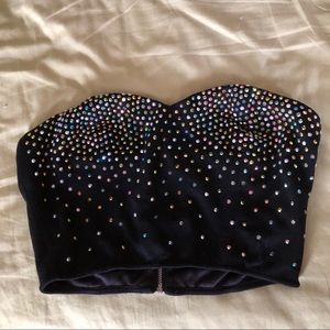 Urban Outfitters Sparkly tube top